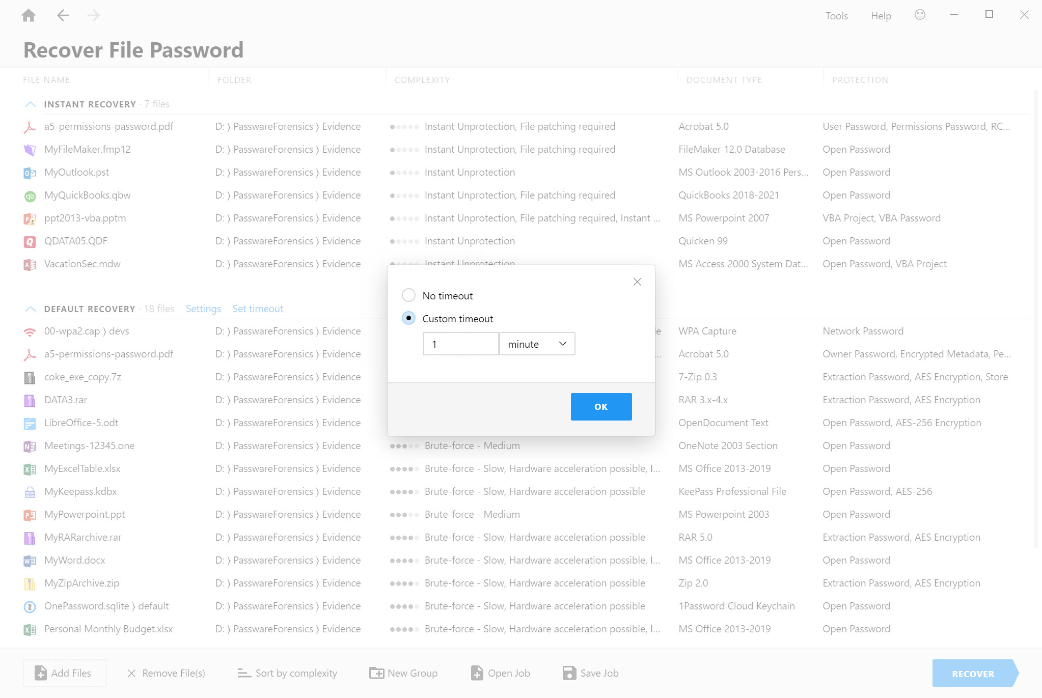 how to save progress in passware kit professional